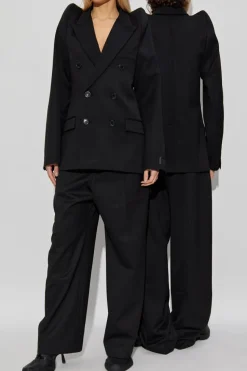VETEMENTS BLACK Wool blazer