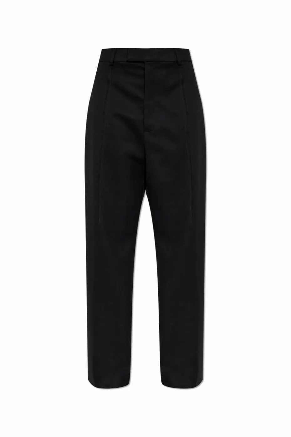 VETEMENTS BLACK Wool pants