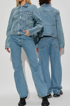 VETEMENTS BLUE Denim jacket