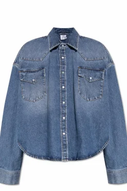 VETEMENTS BLUE Denim shirt