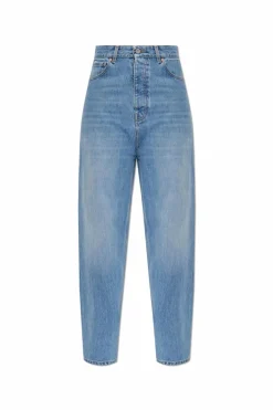 VETEMENTS BLUE Jeans with logo