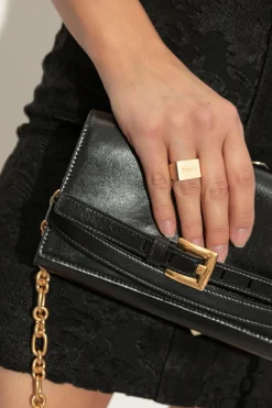 VETEMENTS GOLD Ring with logo