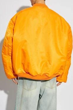 VETEMENTS GREEN 'bomber' jacket