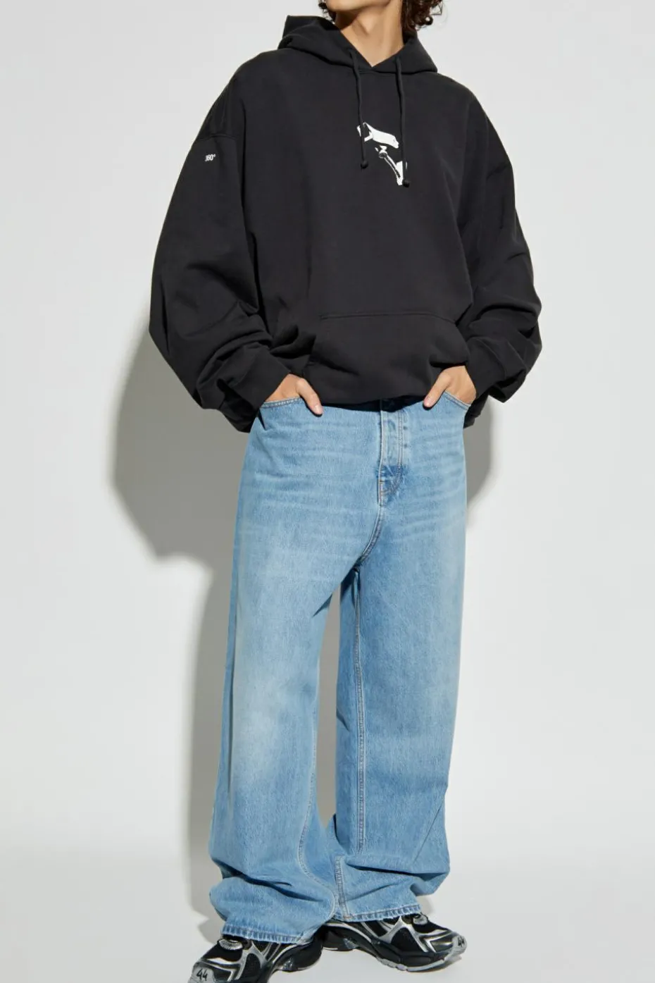 VETEMENTS light blue Jeans with logo