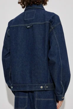 VETEMENTS NAVY BLUE Denim jacket