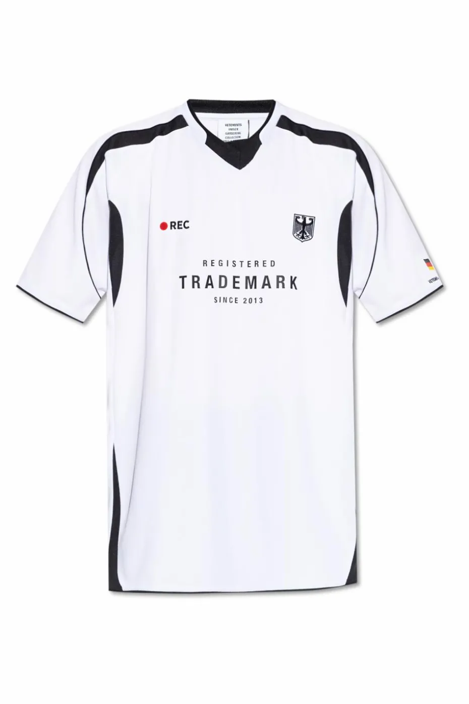 VETEMENTS WHITE Oversize T-shirt