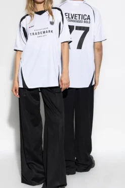 VETEMENTS WHITE Oversize T-shirt