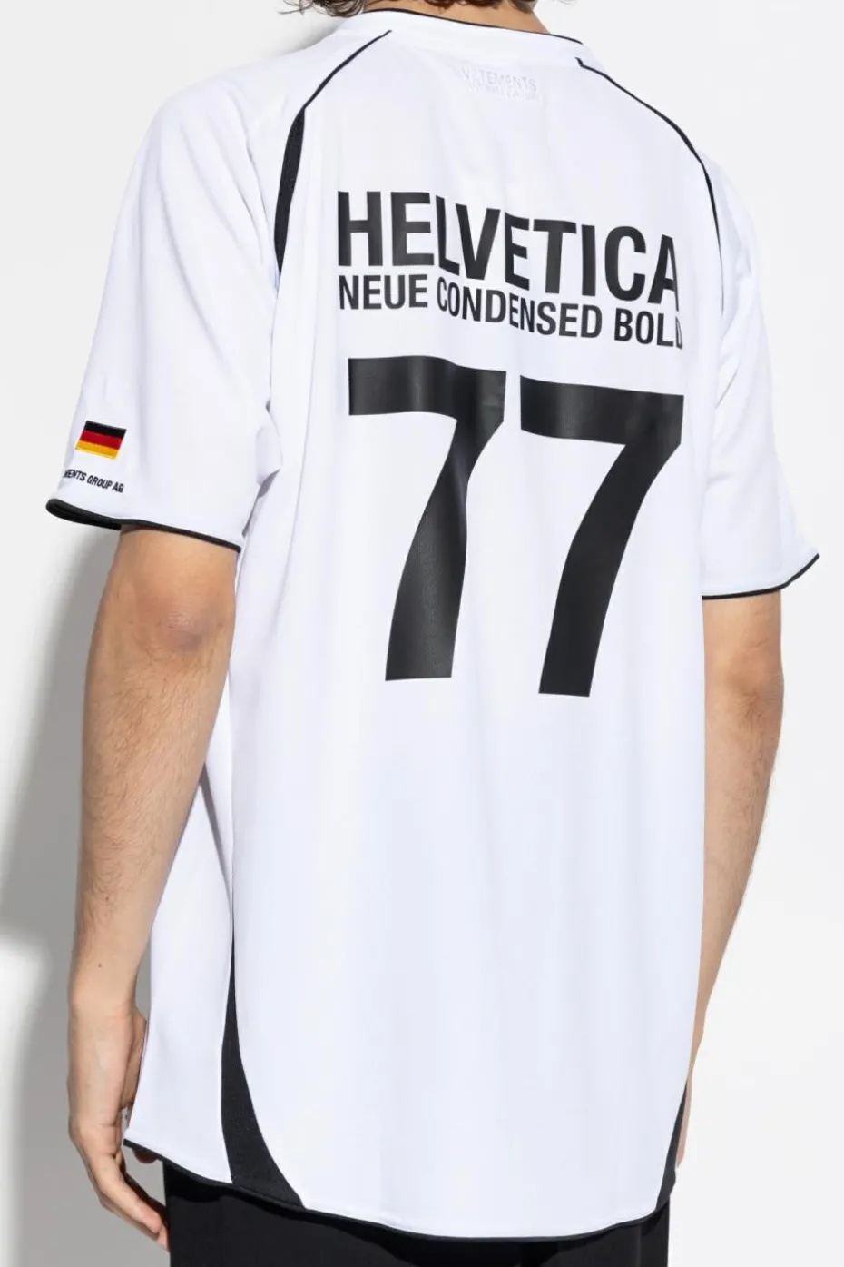 VETEMENTS WHITE Oversize T-shirt