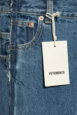 VETEMENTS WHITE Pendant with logo