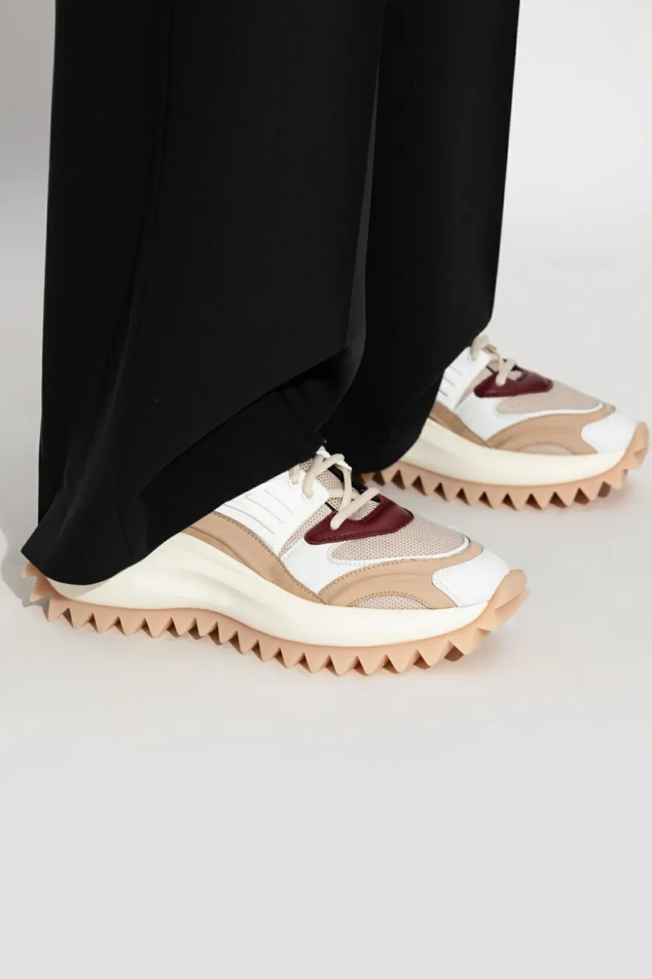 Vic Matie beige Sports shoes with logo