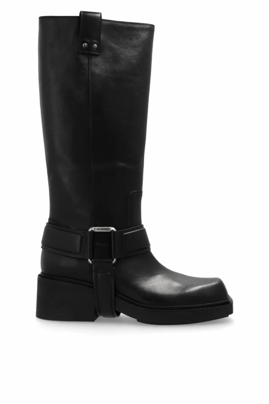 Vic Matie BLACK Knee-high boots