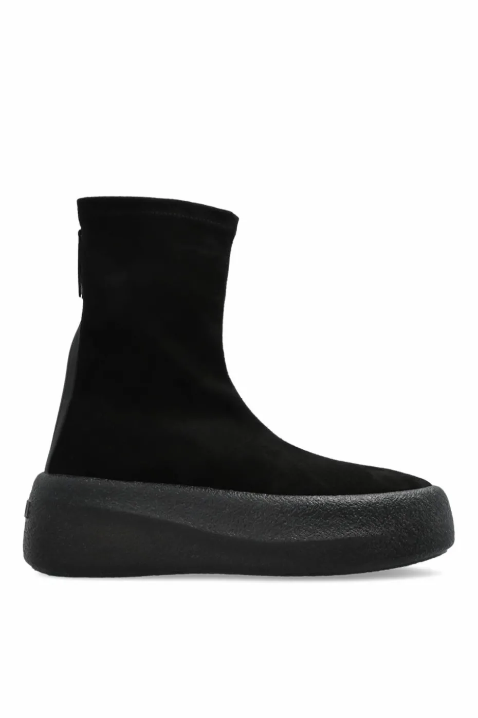 Vic Matie BLACK Suede platform shoes