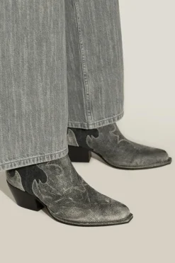 Vic Matie GREY Heeled ankle boots
