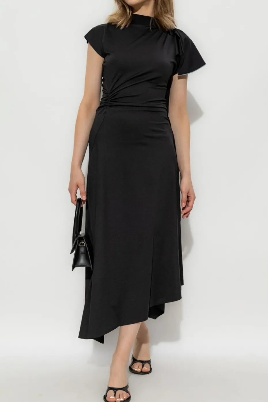 Victoria Beckham BLACK Asymmetrical dress