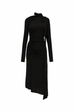 Victoria Beckham BLACK Draped Dress