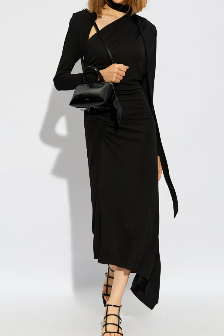 Victoria Beckham BLACK Draped Dress
