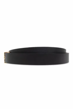 Victoria Beckham BLACK Leather belt