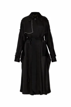 Victoria Beckham BLACK Satin coat