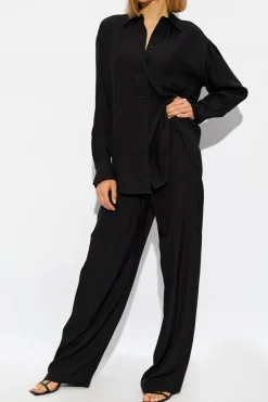 Victoria Beckham BLACK Shirt with logo