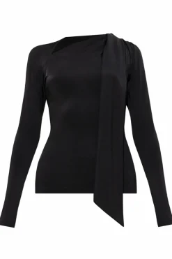 Victoria Beckham BLACK Top with decorative back detailing