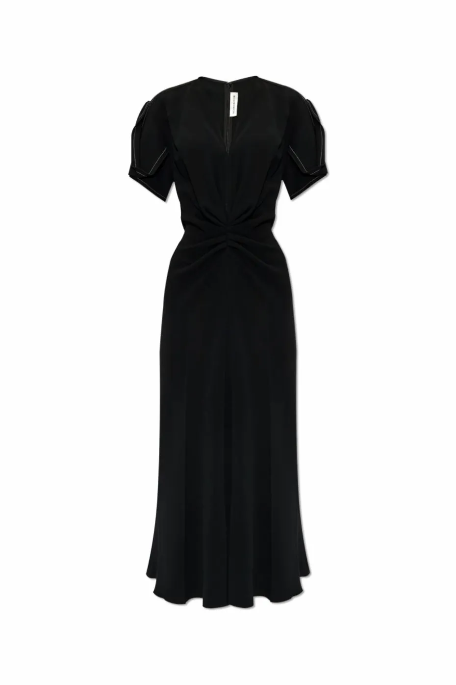 Victoria Beckham BLACK V-neck dress