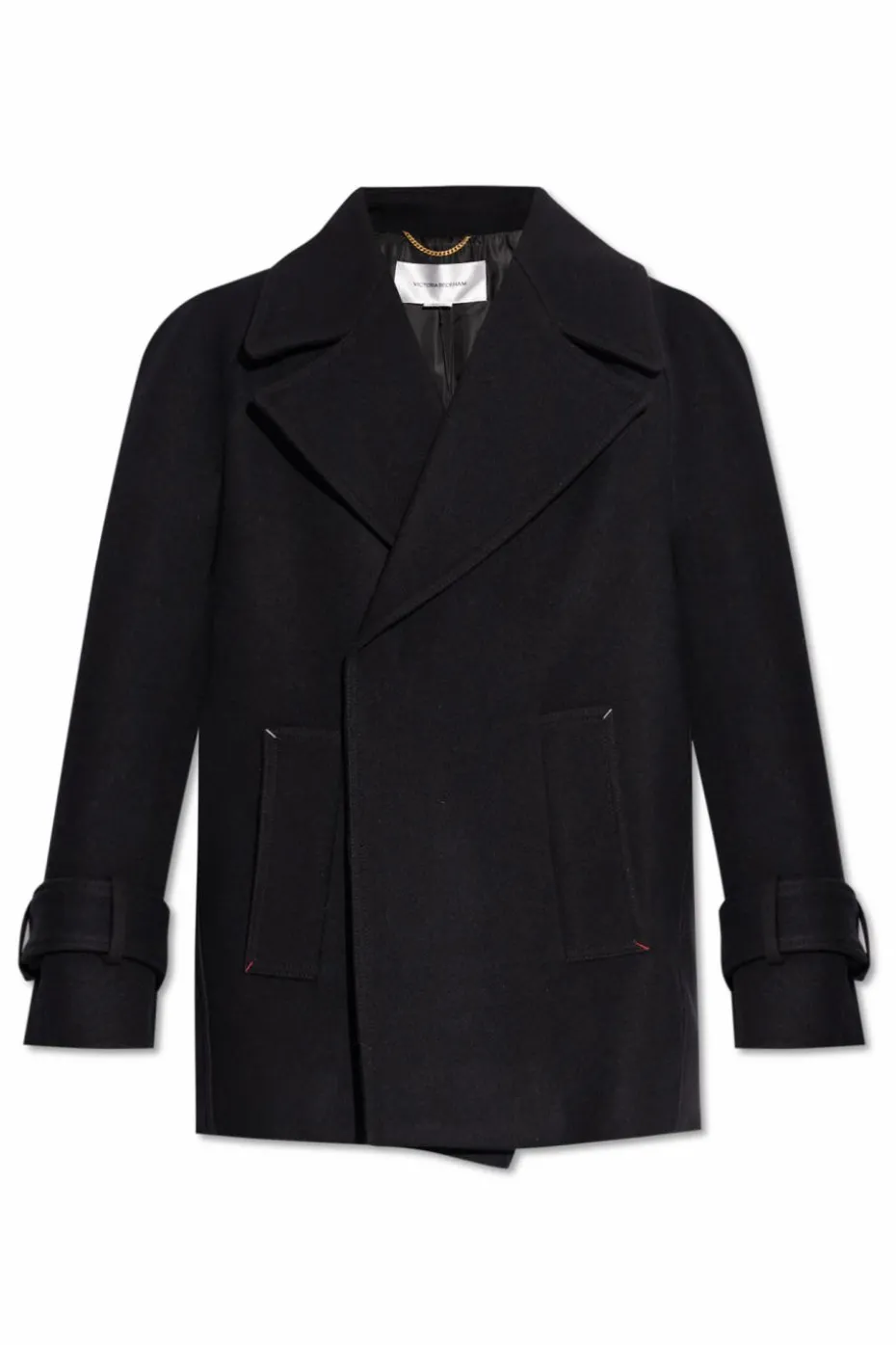 Victoria Beckham BLACK Wool coat