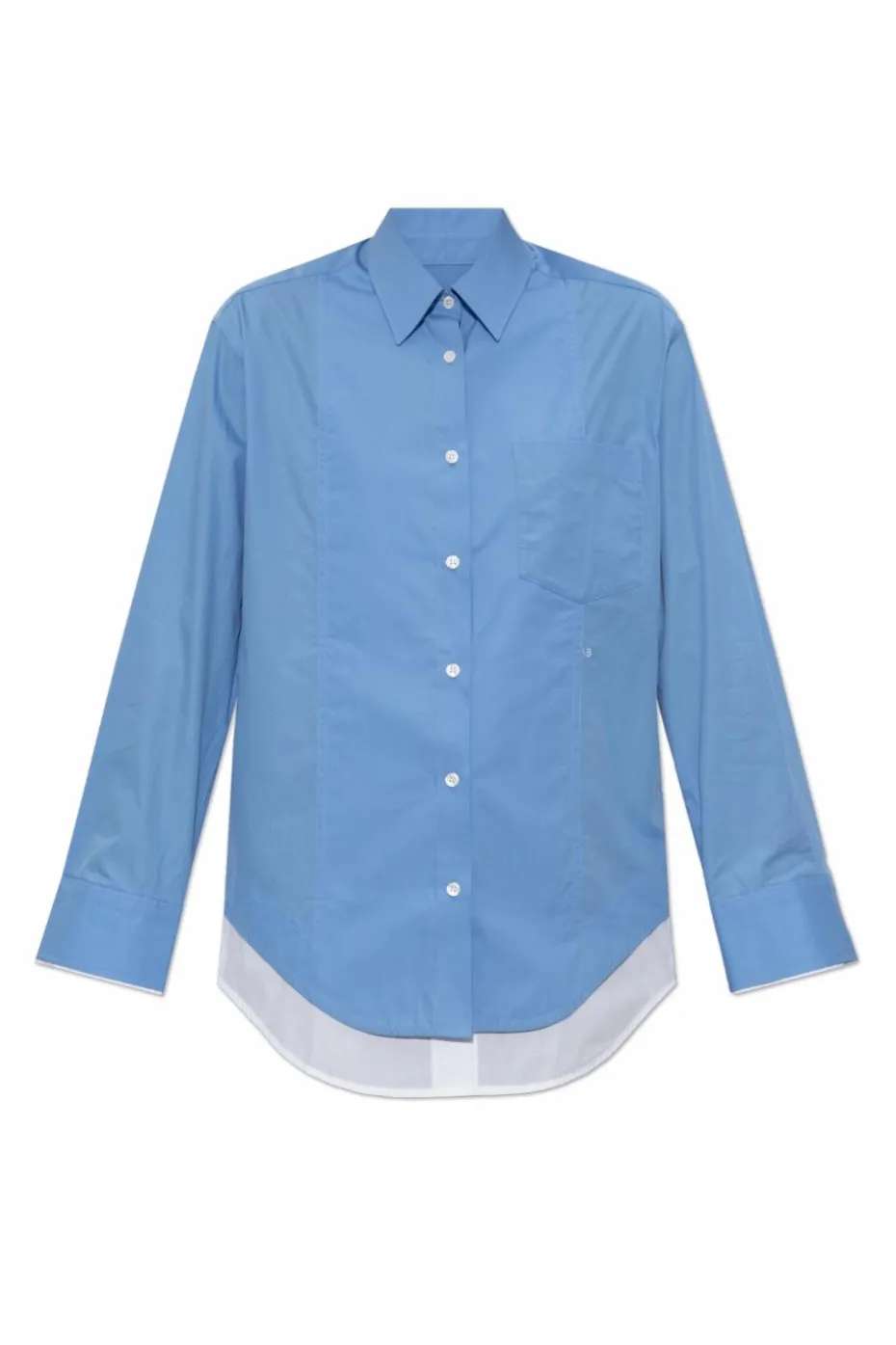 Victoria Beckham BLUE Organic Cotton Shirt