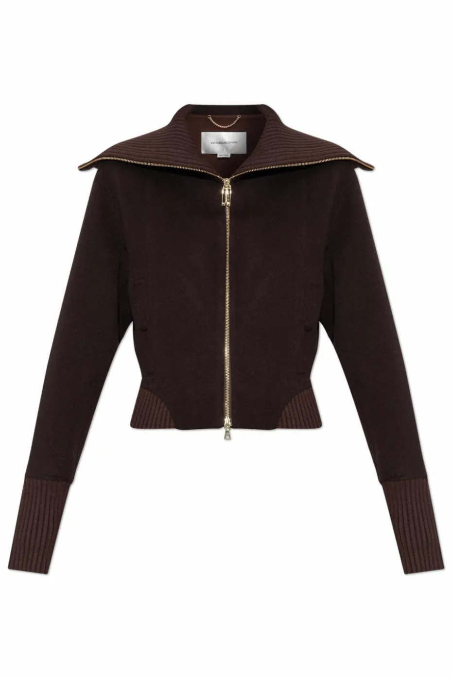 Victoria Beckham BROWN Wool jacket