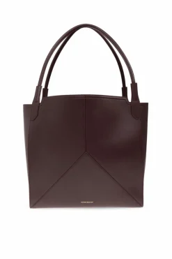 Victoria Beckham BURGUNDY Shopper-type bag