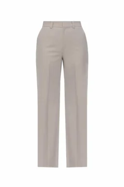 Victoria Beckham GREY Creased trousers