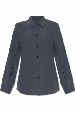 Victoria Beckham GREY Silk shirt