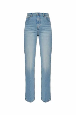 Victoria Beckham light blue Jeans with logo