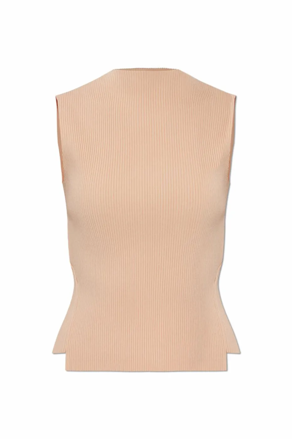Victoria Beckham ORANGE Ribbed top