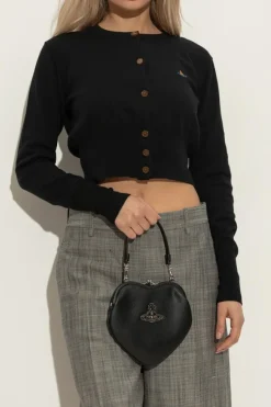 Vivienne Westwood BLACK Handbag "Belle Heart"