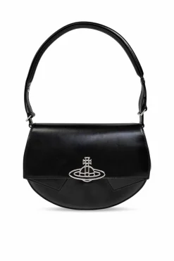 Vivienne Westwood BLACK Leather shoulder bag