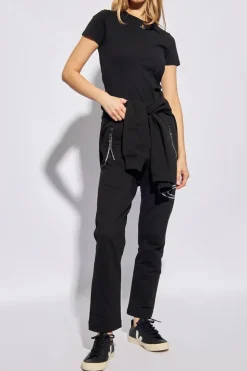 Vivienne Westwood BLACK ‘Peru’ T-shirt with logo