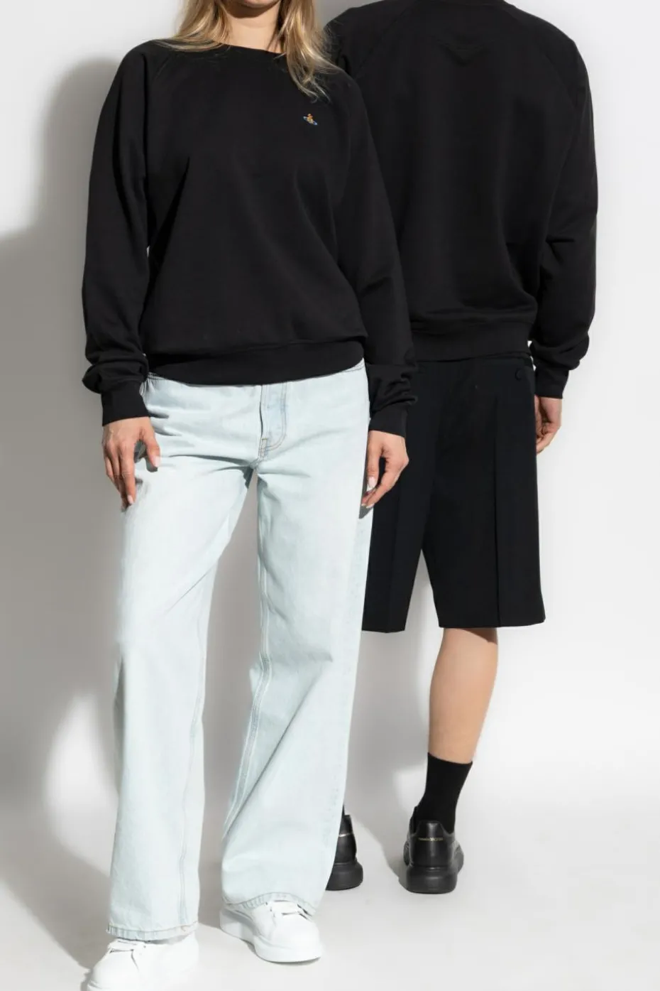 Vivienne Westwood BLACK Sweatshirt with logo