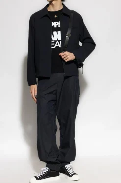 Vivienne Westwood BLACK T-shirt with logo