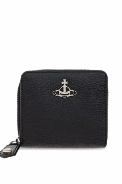 Vivienne Westwood BLACK Wallet with logo
