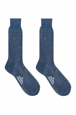Vivienne Westwood BLUE Socks with Logo