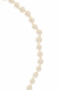 Vivienne Westwood cream Brass necklace