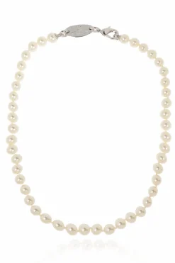 Vivienne Westwood cream Brass Necklace