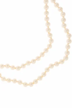 Vivienne Westwood cream Brass necklace
