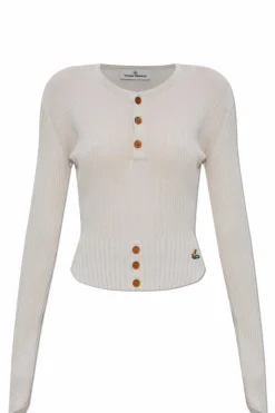 Vivienne Westwood cream Sweater with cashmere blend