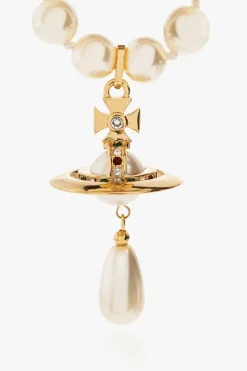 Vivienne Westwood GOLD Chocker with charm