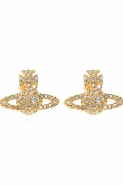 Vivienne Westwood GOLD Earrings with logo