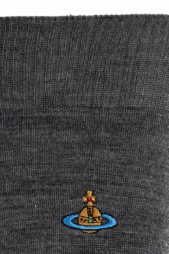 Vivienne Westwood GREY Socks with logo