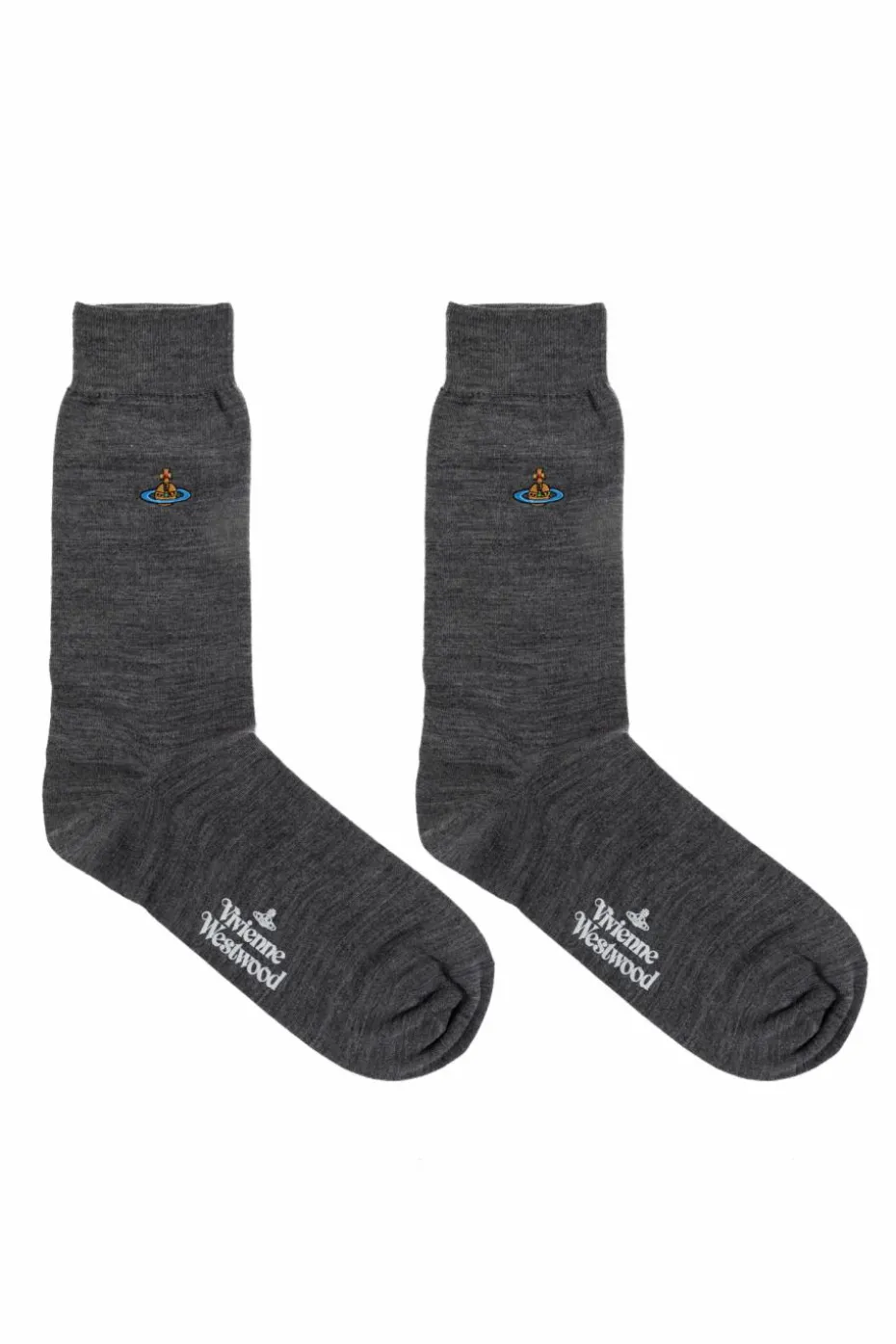 Vivienne Westwood GREY Socks with logo