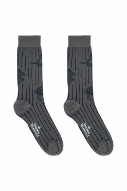 Vivienne Westwood GREY Socks with logo