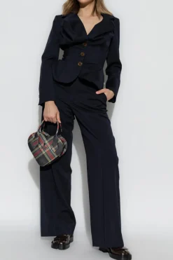 Vivienne Westwood NAVY BLUE Wool blazer
